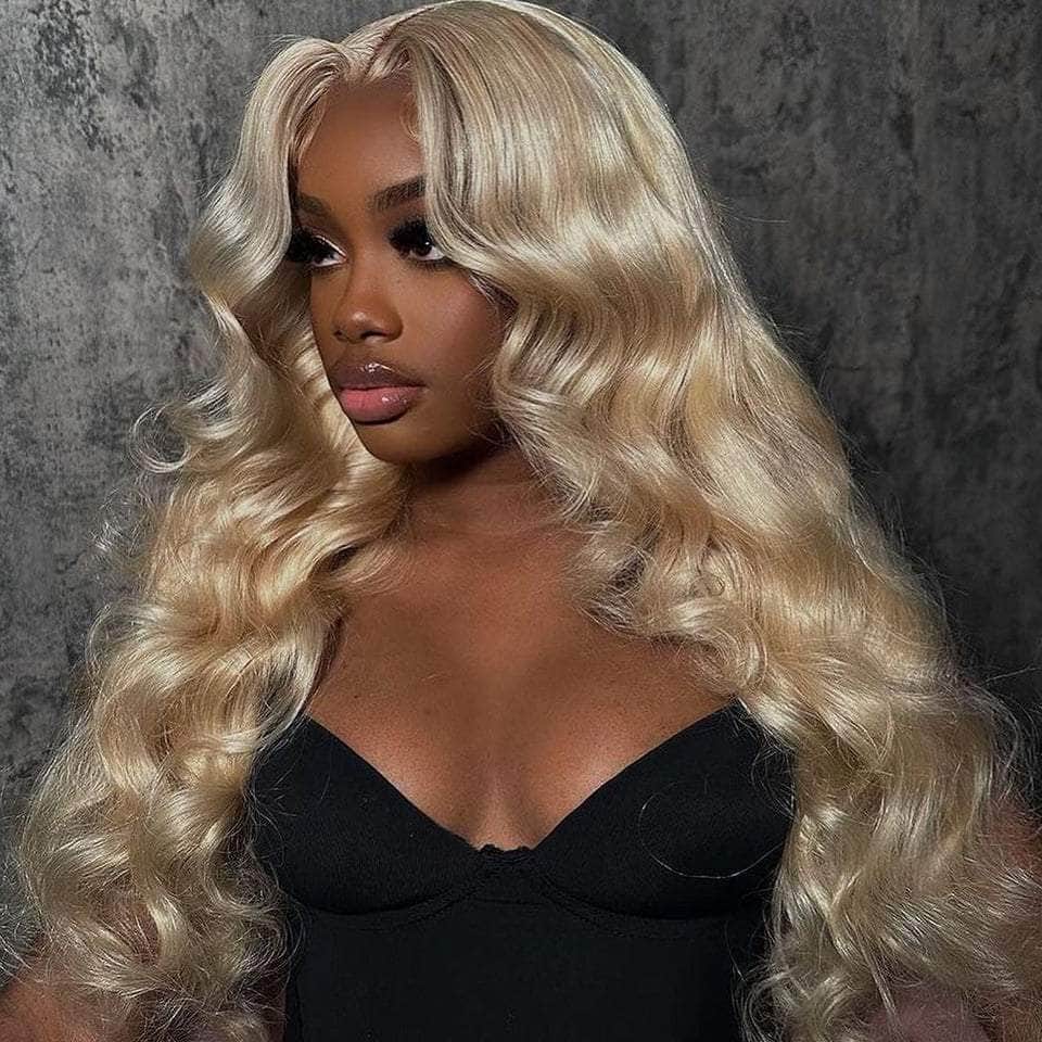 #613 Blonde Body Wave 13*4  Lace Frontal Wig 200% Density