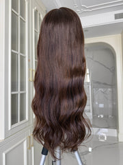 Afro Kinky Straight Lace Frontal Wig 180% Density FT-14