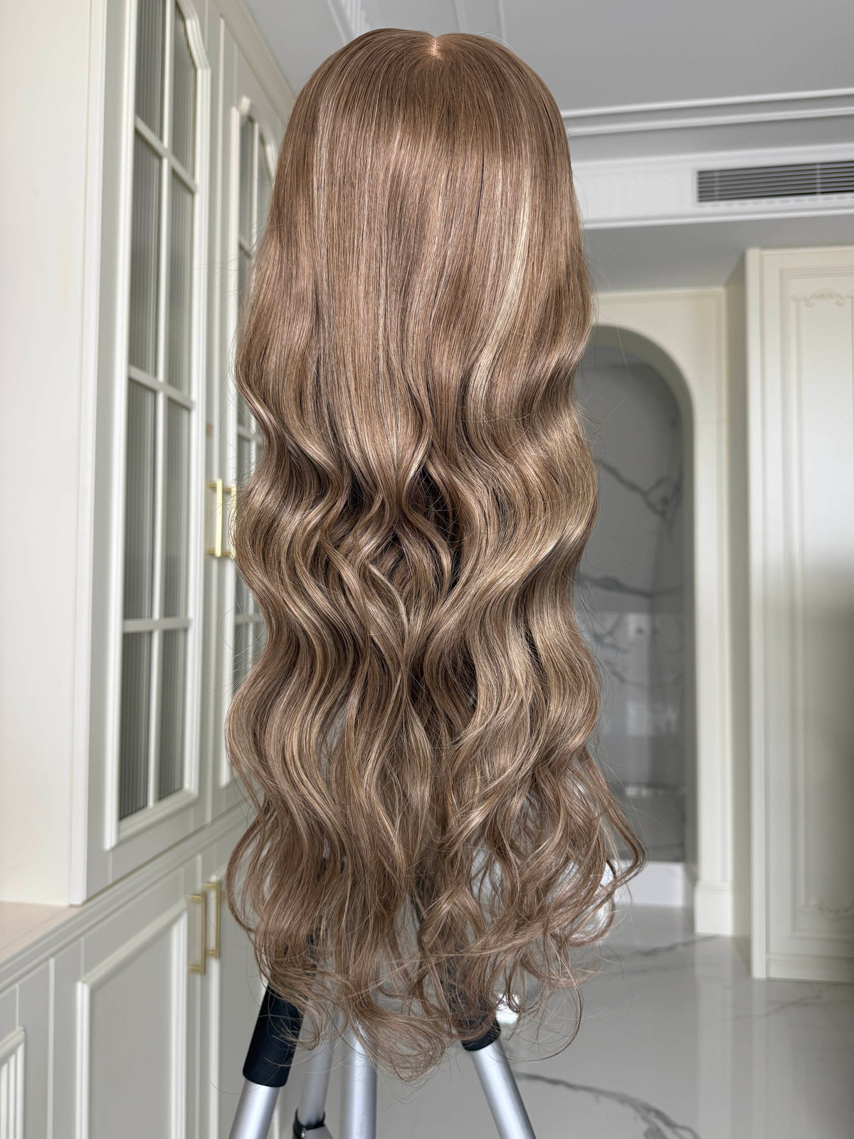 Hybrid Cap Design Lace Frontal Wig 180% Density FT-08