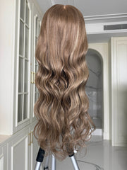 Hybrid Cap Design Lace Frontal Wig 180% Density FT-08