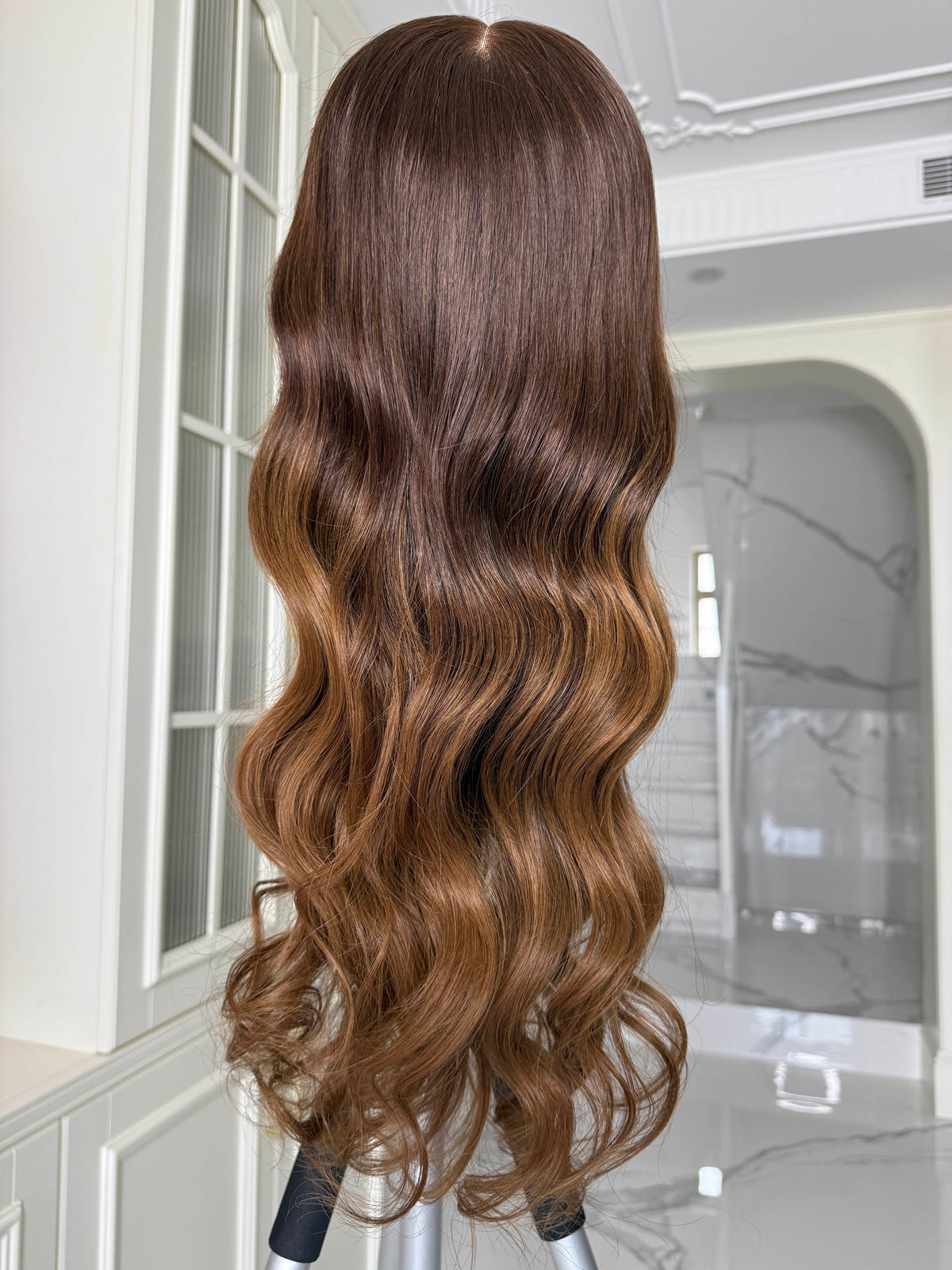 Highlights Colored Straight Lace Frontal Wig FT-09