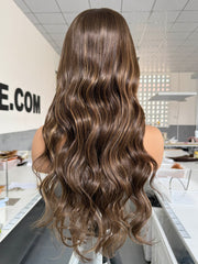 Invisible Swiss 13×4 HD Lace Frontal Straight Wig FT-15