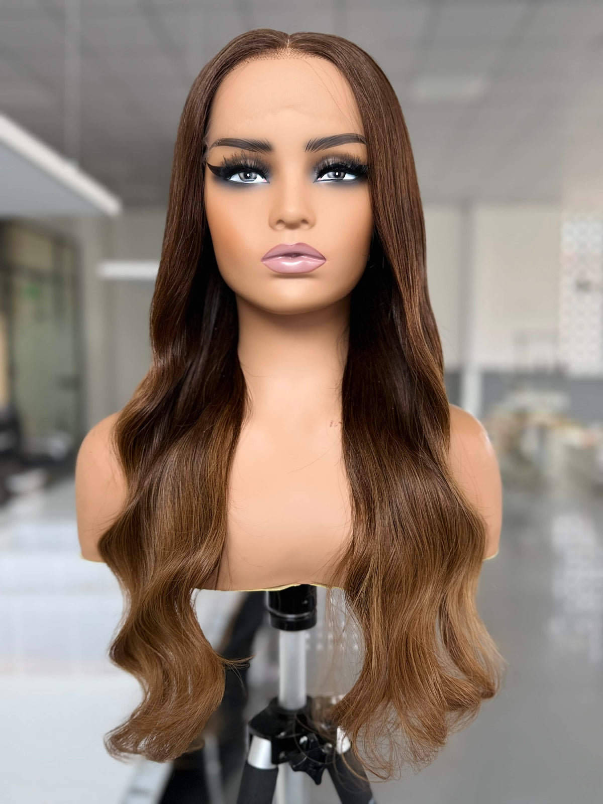 Emily - Beautiful glueless lace front wigs