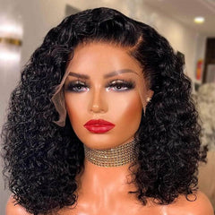 Full Curly Bob 13*4 Lace Frontal Wig