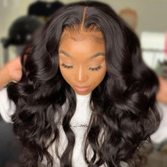 Melting! Swiss HD Transparent Invisible Rihanna Style Lace Frontal Loose Body Wave Wig