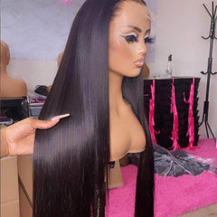 Swiss HD INVISIBLE PERFECT UNDETECTABLE LACE Frontal Straight Wig