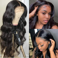 SPECIAL OFFER! 4*4 HD INVISIBLE LACE BODY WAVE CLOSURE WIG