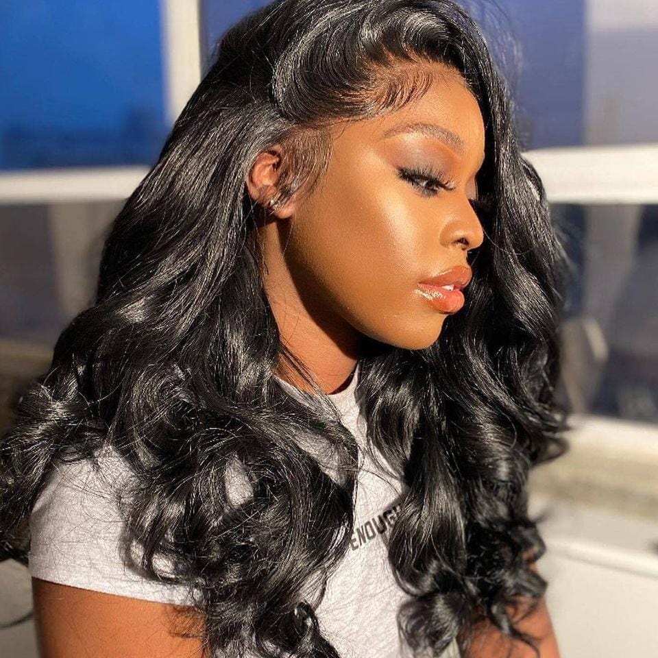 Where's The Lace! Swiss HD Transparent Invisible Loose Body Wave Lace Frontal Wig