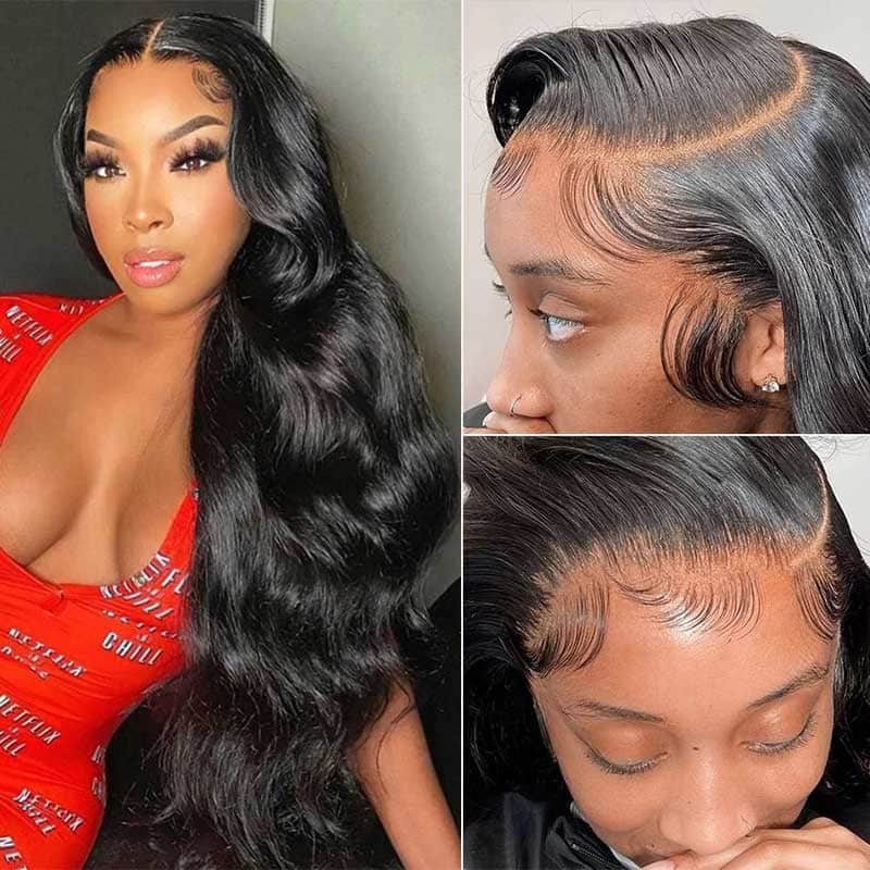 Body Wave Invisible HD 13*4 Lace Frontal Wig