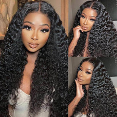 Tangle-free Gorgeous Curly 13*4 Lace Frontal Wigs