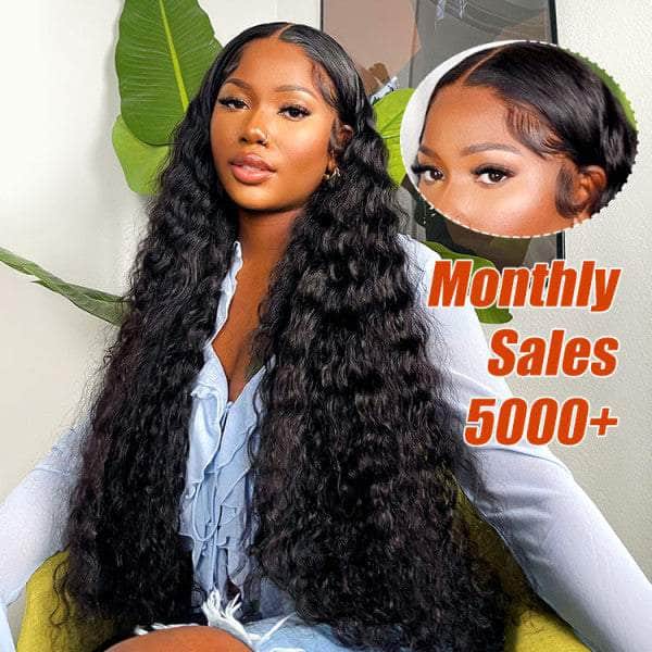 Swiss HD Invisible Loose Deep Wave Wig