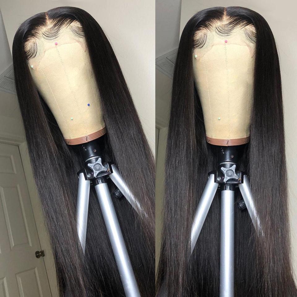 Best Lace Frontal Wig Online Free Hairline Natural Black Straight Wigs (Ariana Grande Styles)